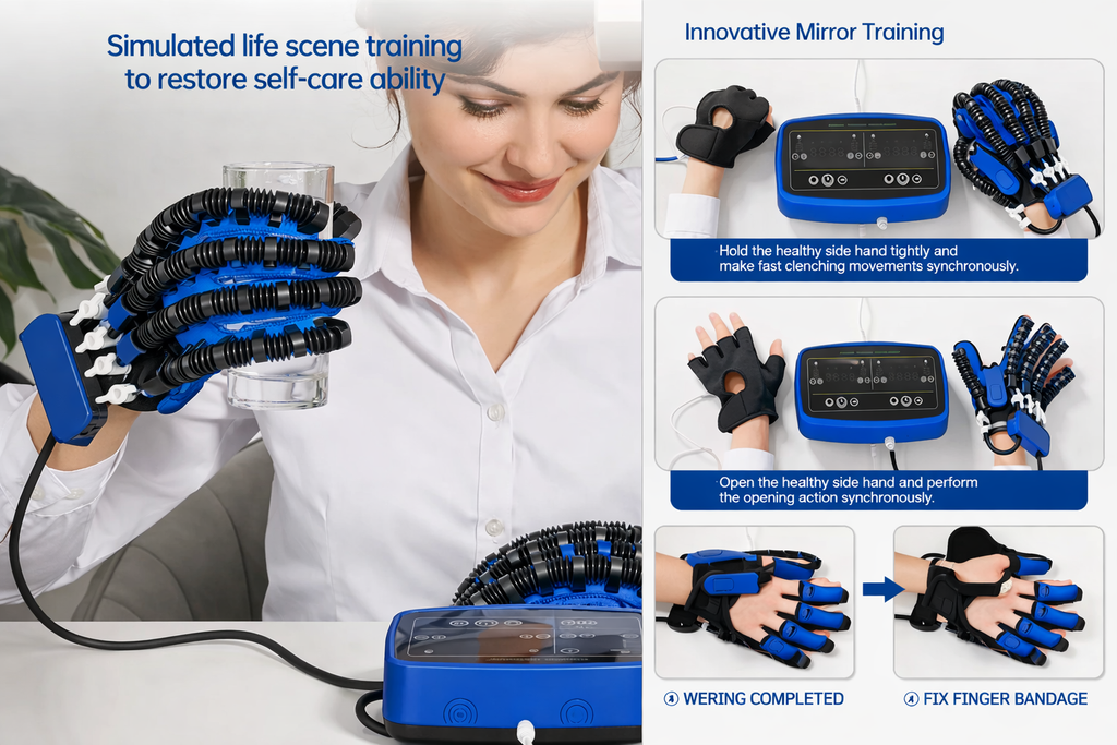 Salud Futura Robotic Hand Rehabilitation System