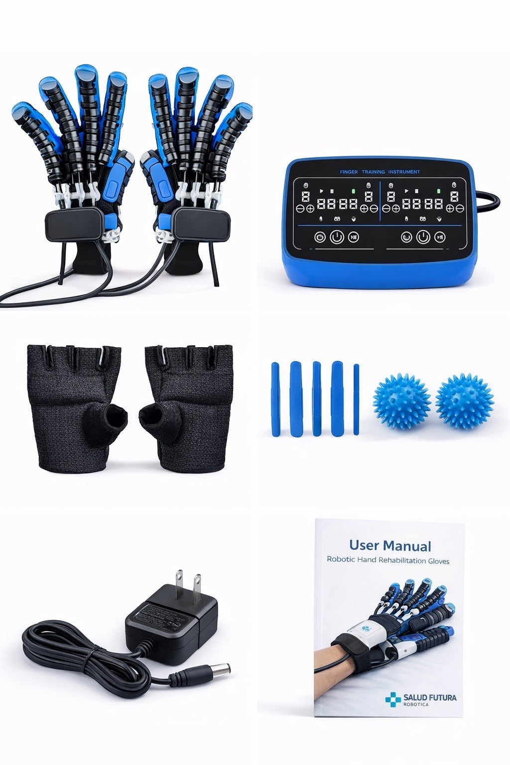 Salud Futura Robotic Hand Rehabilitation System