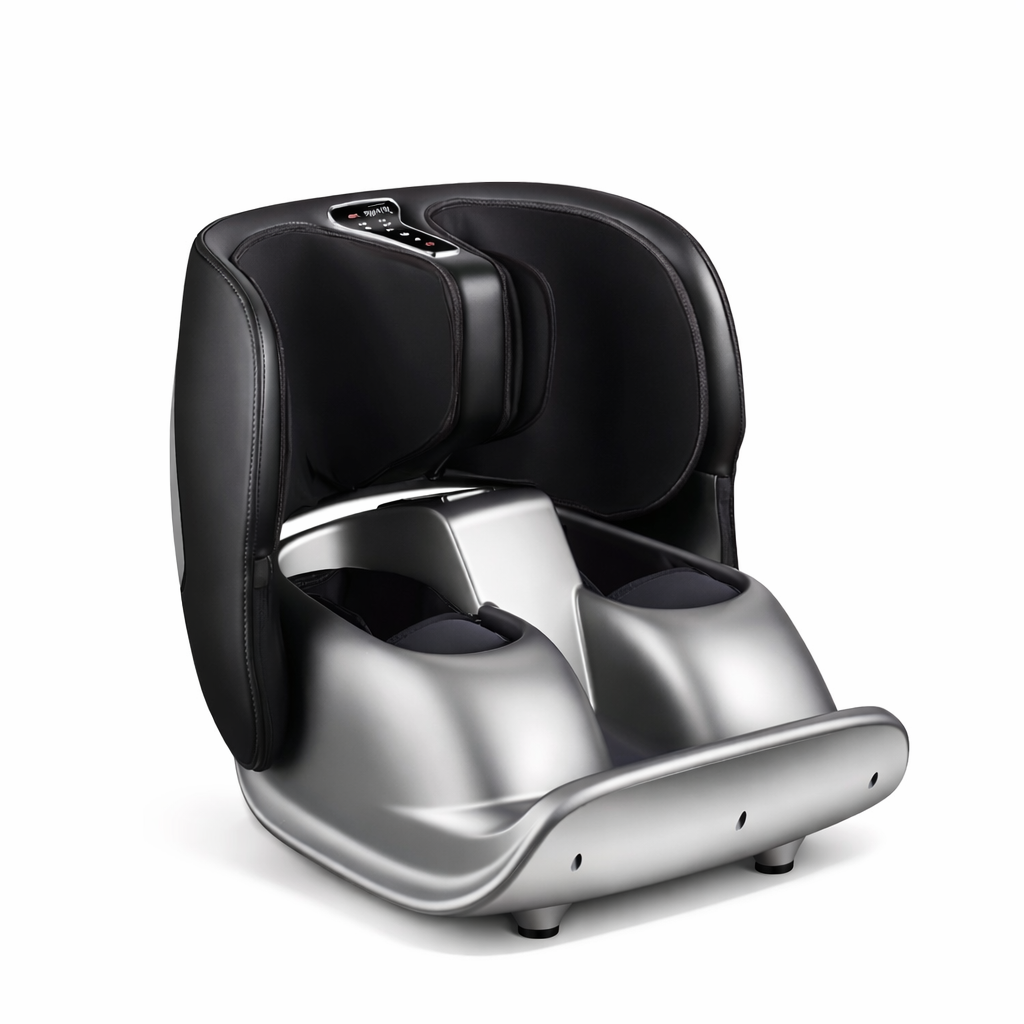 Electric Foot & Calf Massager with Heat- Home Relaxation System