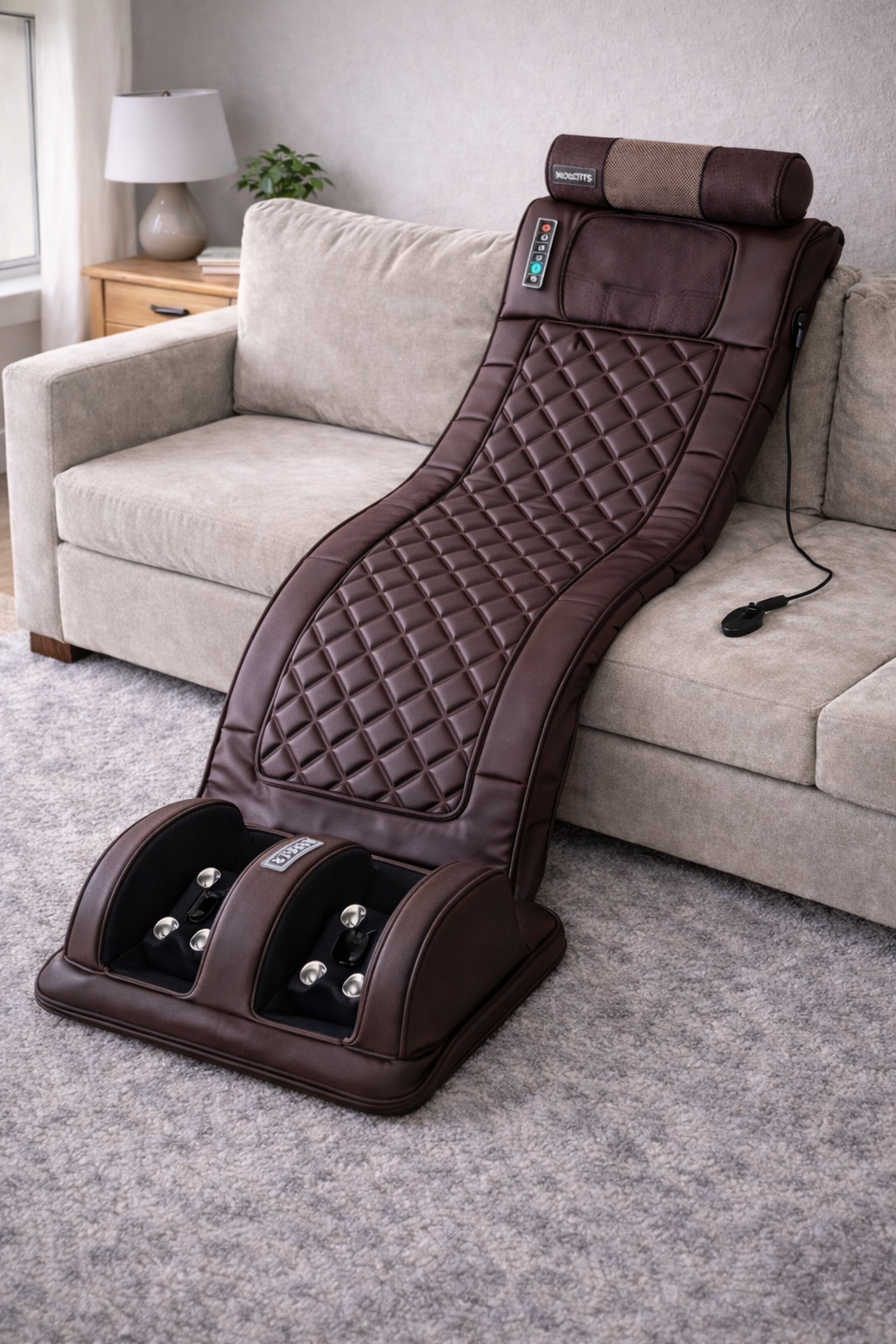 Full Body Massage Mat with Heat & Vibration Therapy
