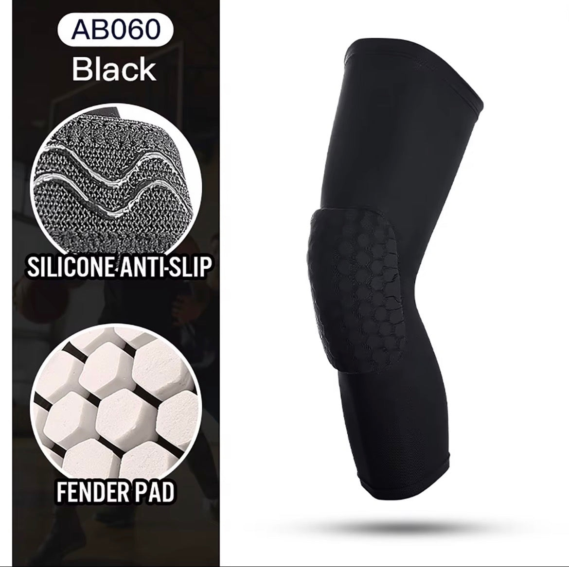 2X1 Rodillera de Compresión con Protección EVA Anti-Impacto