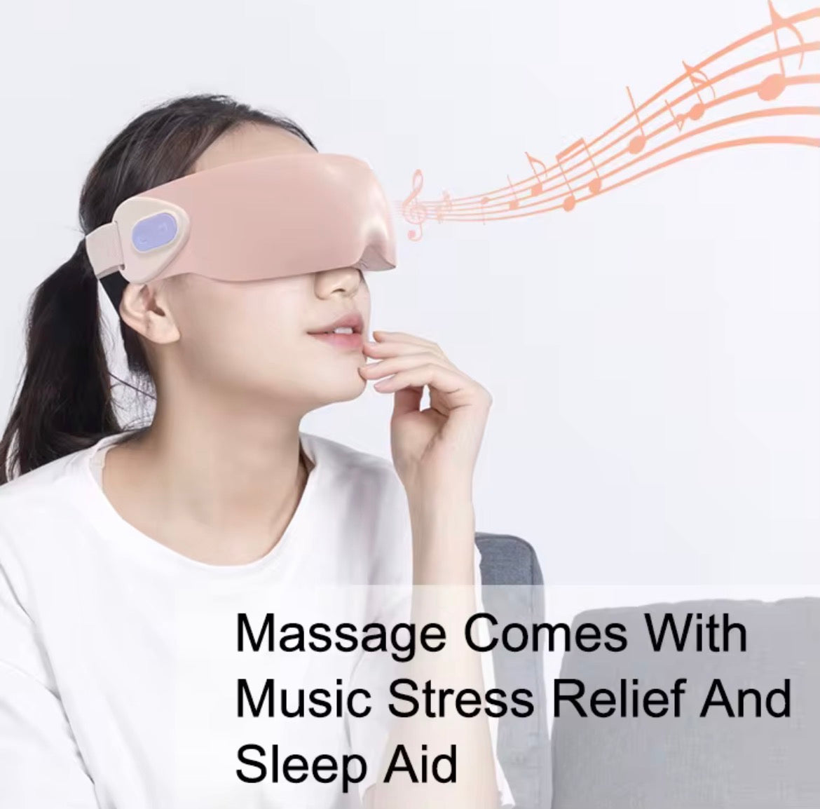Masajeador Inteligente de Ojos con Calor y Música