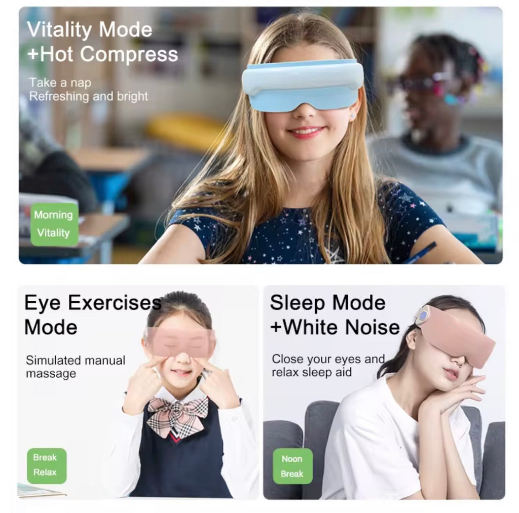 Masajeador Inteligente de Ojos con Calor y Música