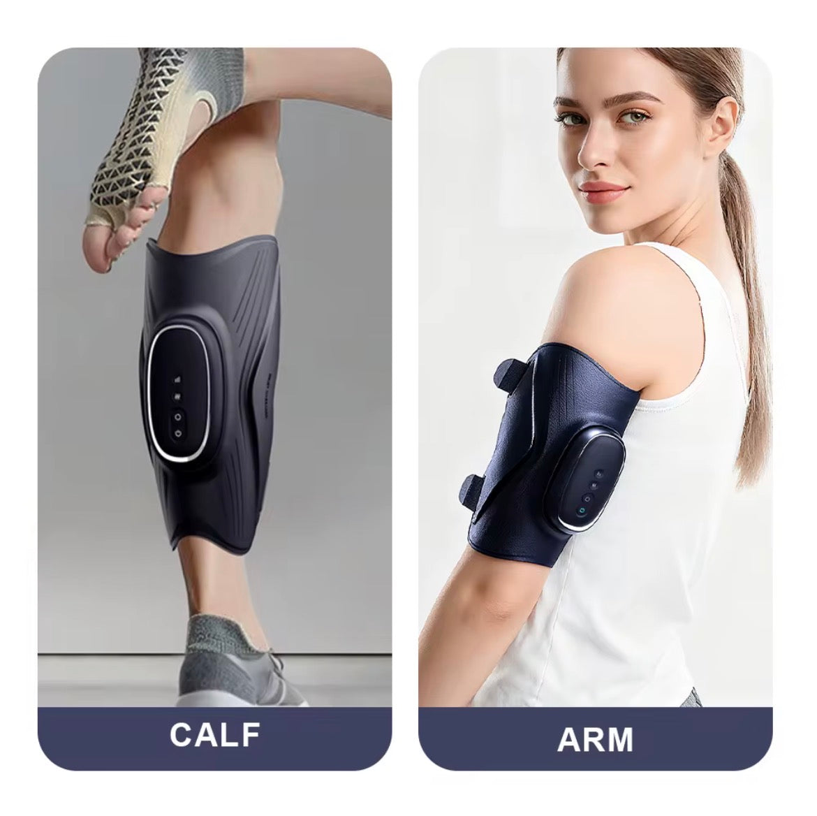 Masajeador Inteligente de Pantorrilla con Compresión de Aire y Calor