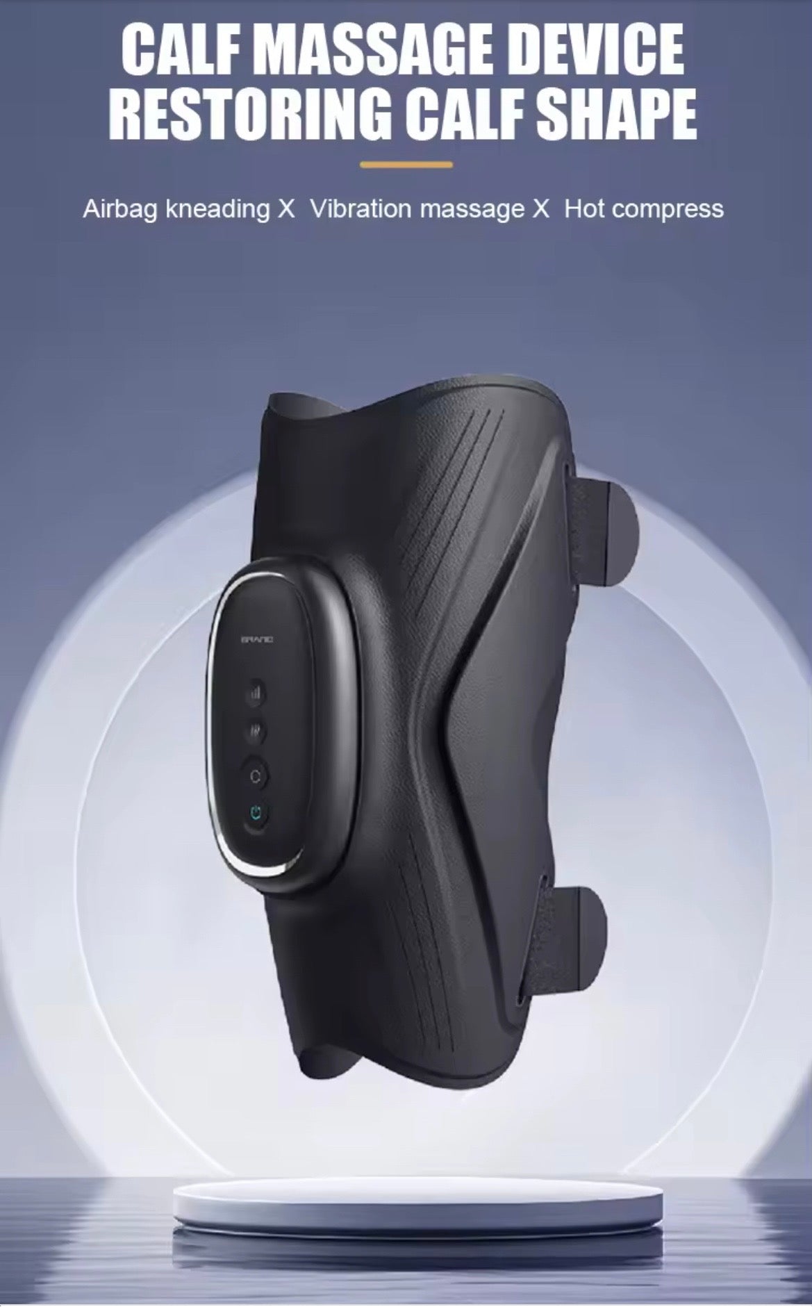 Masajeador Inteligente de Pantorrilla con Compresión de Aire y Calor